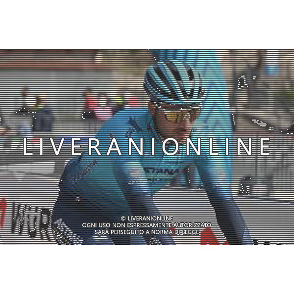 11-03-2022 Tirreno - Adriatico; Tappa 05 Sefro - Fermo; 2022, Astana - Qazaqstan; Moscon, Gianni; Sefro; ©SIROTTI / AGENZIA ALDO LIVERANI SAS