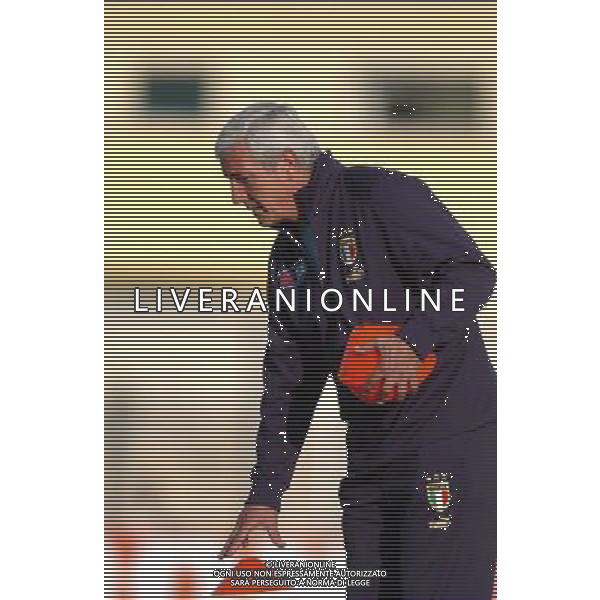 Galatina (Lecce ) 10/10/2005 Allenamento Nazionale Italiana nella foto: Marcello Lippi Foto marco Lezzi / Ag.Aldo liverani