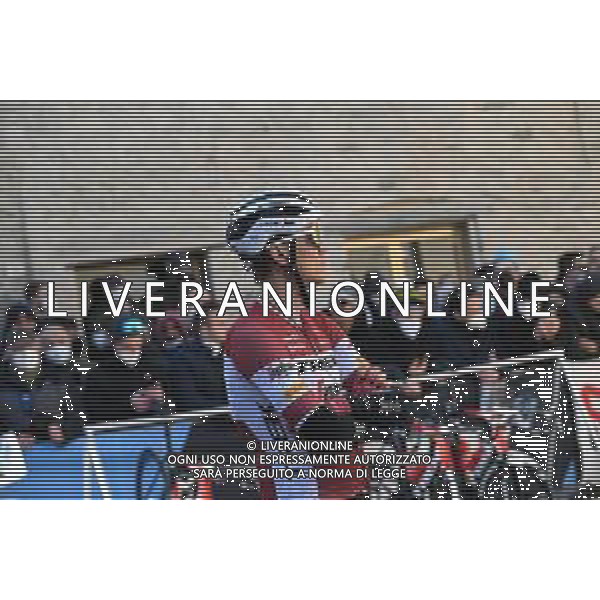 12-03-2022 Tirreno - Adriatico; Tappa 06 Apecchio - Carpegna; 2022, Trek - Segafredo; Skujins, Toms; Apecchio; ©SIROTTI/AGENZIA ALDO LIVERANI SAS