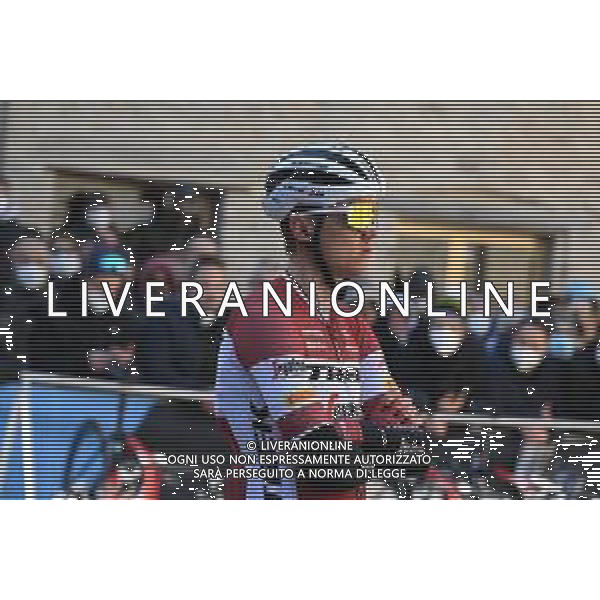 12-03-2022 Tirreno - Adriatico; Tappa 06 Apecchio - Carpegna; 2022, Trek - Segafredo; Skujins, Toms; Apecchio; ©SIROTTI/AGENZIA ALDO LIVERANI SAS