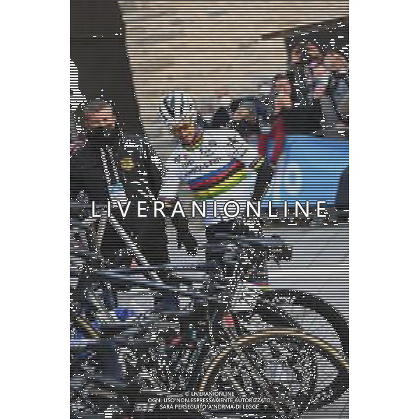 12-03-2022 Tirreno - Adriatico; Tappa 06 Apecchio - Carpegna; 2022, Quick Step - Alpha Vinyl; Alaphilippe, Julian; Apecchio; ©SIROTTI/AGENZIA ALDO LIVERANI SAS