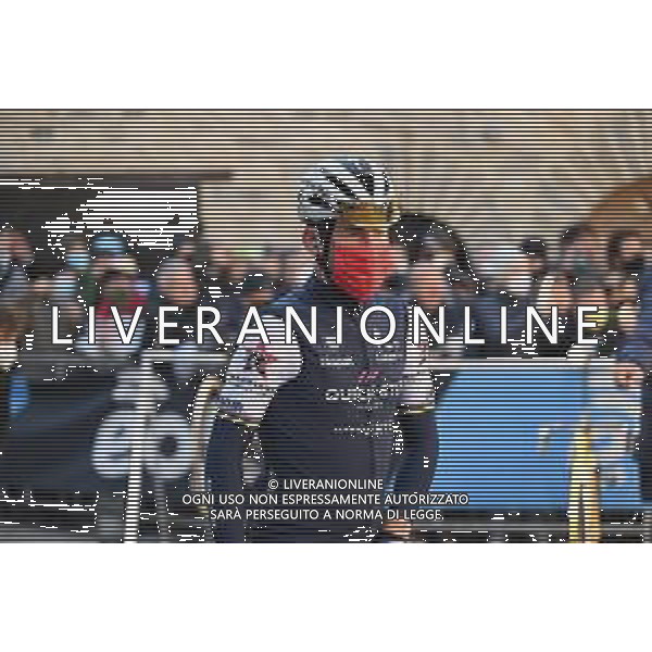 12-03-2022 Tirreno - Adriatico; Tappa 06 Apecchio - Carpegna; 2022, Quick Step - Alpha Vinyl; Cavendish, Mark; Apecchio; ©SIROTTI/AGENZIA ALDO LIVERANI SAS