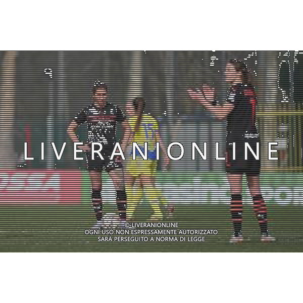 ¬© TVRG delusione Milan dopo il secondo gol subito Milan Women vs Juventus Women Coppa Italia femminile - semifinale gara di andata Milano 12-03-2022 Centro sportivo Peppino Vismara foto Roberto Garavaglia/ag. Aldo Liverani sas/AGENZIA ALDO LIVERANI SAS