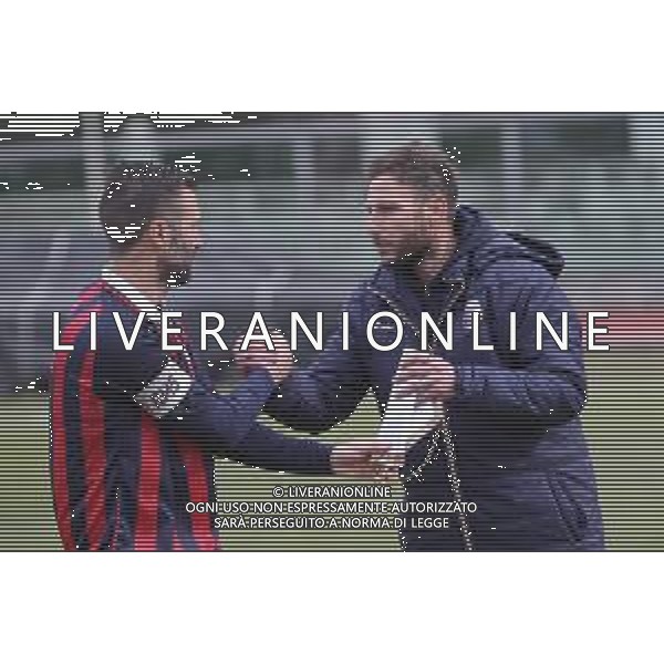 IMOLA 12 03 2022 IMOLESE CALCIO-VIRTUS ENTELLA SERIE C 1-1 NELLA FOTO MICHELE RINALDI E PLATONE VINCENZO VICE ALLENATORE IMOLESE ©SANNA/AGENZIA ALDO LIVERANI SAS