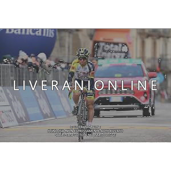 12-03-2022 Tirreno - Adriatico; Tappa 06 Apecchio - Carpegna; 2022, Intermarche - Wanty Gobert; Pozzovivo, Domenico; Carpegna; ©SIROTTI/AGENZIA ALDO LIVERANI SAS