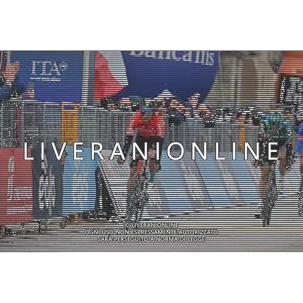 12-03-2022 Tirreno - Adriatico; Tappa 06 Apecchio - Carpegna; 2022, Bahrain - Victorious; Caruso, Damiano; Carpegna; ©SIROTTI/AGENZIA ALDO LIVERANI SAS