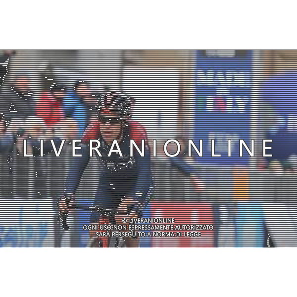 12-03-2022 Tirreno - Adriatico; Tappa 06 Apecchio - Carpegna; 2022, Ineos - Grenadiers; Porte, Richie; Carpegna; ©SIROTTI/AGENZIA ALDO LIVERANI SAS