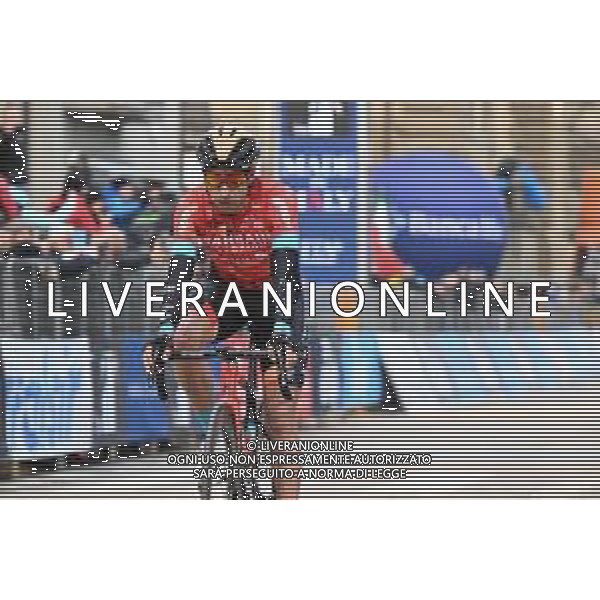 12-03-2022 Tirreno - Adriatico; Tappa 06 Apecchio - Carpegna; 2022, Bahrain - Victorious; Landa Meana, Mikel; Carpegna; ©SIROTTI/AGENZIA ALDO LIVERANI SAS