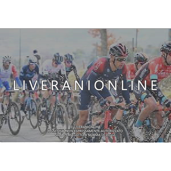 12-03-2022 Tirreno - Adriatico; Tappa 06 Apecchio - Carpegna; 2022, Ineos - Grenadiers; Porte, Richie; Monte Carpegna; ©SIROTTI/AGENZIA ALDO LIVERANI SAS