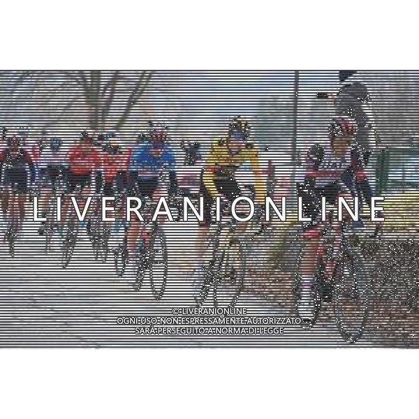 12-03-2022 Tirreno - Adriatico; Tappa 06 Apecchio - Carpegna; 2022, Uae Emirates; 2022, Jumbo - Visma; Soler, Marc; Vingegaard, Jonas; Pogacar, Tadej; Monte Carpegna; ©SIROTTI/AGENZIA ALDO LIVERANI SAS