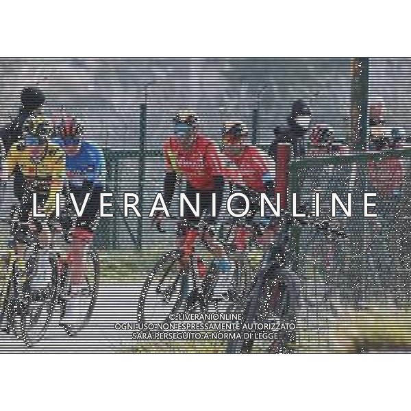 12-03-2022 Tirreno - Adriatico; Tappa 06 Apecchio - Carpegna; 2022, Bahrain - Victorious; Caruso, Damiano; Monte Carpegna; ©SIROTTI/AGENZIA ALDO LIVERANI SAS