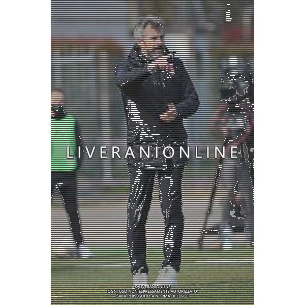 © TVRG Maurizio Ganz allenatore Milan Milan Women vs Juventus Women Coppa Italia femminile - semifinale gara di andata Milano 12-03-2022 Centro sportivo Peppino Vismara foto Roberto Garavaglia/ag. Aldo Liverani sas/AGENZIA ALDO LIVERANI SAS