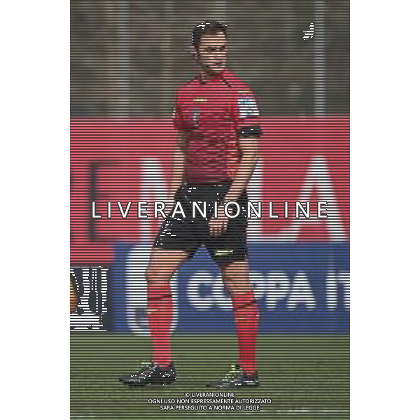 ¬© TVRG l\'arbitro Paolo Bitorni di Bologna Milan Women vs Juventus Women Coppa Italia femminile - semifinale gara di andata Milano 12-03-2022 Centro sportivo Peppino Vismara foto Roberto Garavaglia/ag. Aldo Liverani sas/AGENZIA ALDO LIVERANI SAS