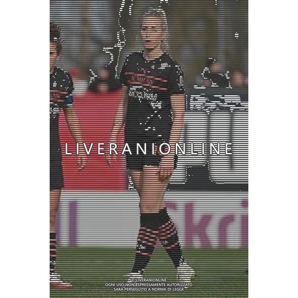 © TVRG Nina Karin Stapelfeldt (Milan) Milan Women vs Juventus Women Coppa Italia femminile - semifinale gara di andata Milano 12-03-2022 Centro sportivo Peppino Vismara foto Roberto Garavaglia/ag. Aldo Liverani sas/AGENZIA ALDO LIVERANI SAS