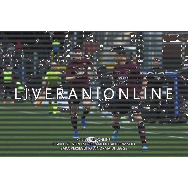 SALERNITANA - SASSUOLO CAMPIONATO CALCIO SERIE A TIM 12.03.2022 NELLA FOTO Diego Perotti e Matteo Ruggeri ©ROSITO/AGENZIA ALDO LIVERANI SAS