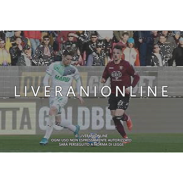 SALERNITANA - SASSUOLO CAMPIONATO CALCIO SERIE A TIM 12.03.2022 NELLA FOTO Nadir Zortea e Georgios Kyriakopoulos ©ROSITO/AGENZIA ALDO LIVERANI SAS