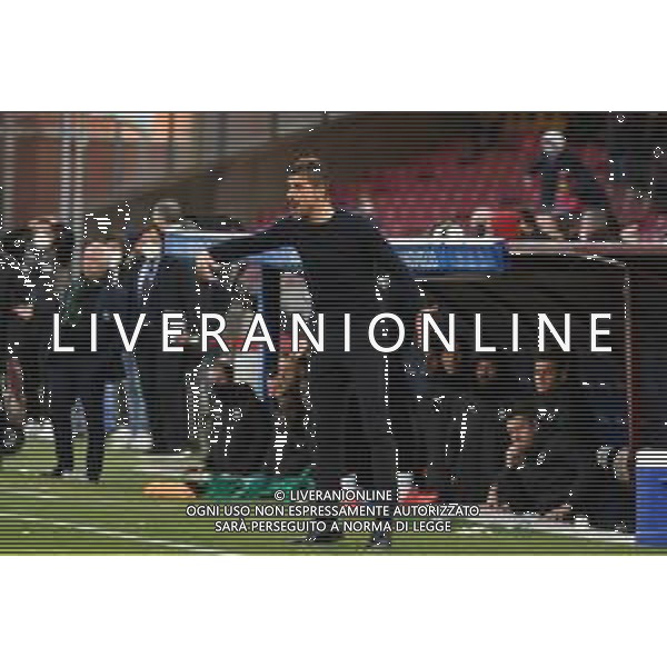 SALERNITANA - SASSUOLO CAMPIONATO CALCIO SERIE A TIM 12.03.2022 NELLA FOTO Alessio Dionisi allenatore sassuolo ©ROSITO/AGENZIA ALDO LIVERANI SAS