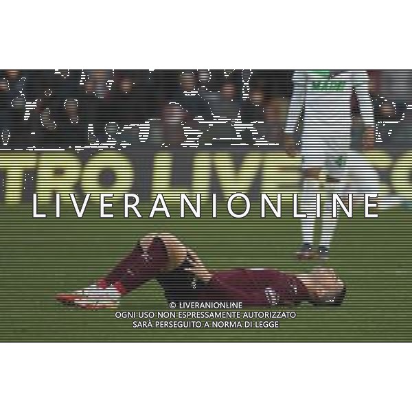 SALERNITANA - SASSUOLO CAMPIONATO CALCIO SERIE A TIM 12.03.2022 NELLA FOTO federico bonazzoli a terra ©ROSITO/AGENZIA ALDO LIVERANI SAS