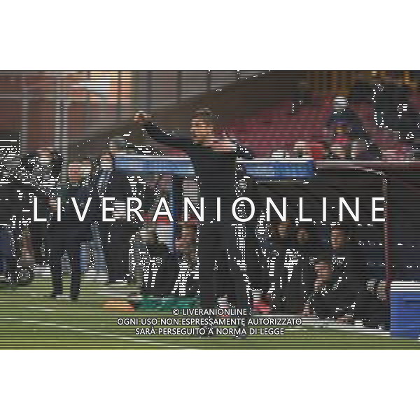 SALERNITANA - SASSUOLO CAMPIONATO CALCIO SERIE A TIM 12.03.2022 NELLA FOTO alessio dionisi allenatore sassuolo ©ROSITO/AGENZIA ALDO LIVERANI SAS