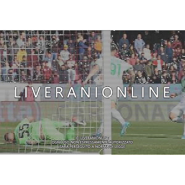 SALERNITANA - SASSUOLO CAMPIONATO CALCIO SERIE A TIM 12.03.2022 NELLA FOTO gianluca scamacca esultanza dopo il gol ©ROSITO/AGENZIA ALDO LIVERANI SAS