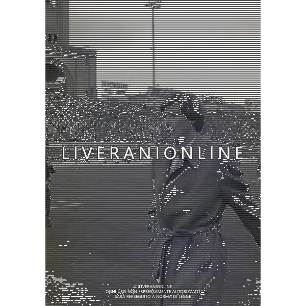 15-03-1981 BOLOGNA CAMPIONATO DI CALCIO SERIE A BOLOGNA-UDINESE 1-0 NELLA FOTO ENZO FERRARI ALLENATORE UDINESE CALCIO AG ALDO LIVERANI SAS