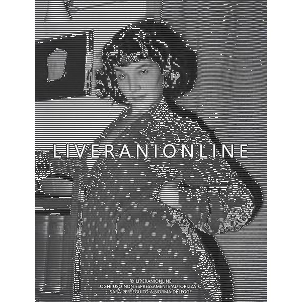 RETROSPETTIVA GRECO COSETTA ATTRICE NELLA FOTO GRECO COSETTA A ROMA NELL\'ANNO 1955 AG ALDO LIVERANI SAS