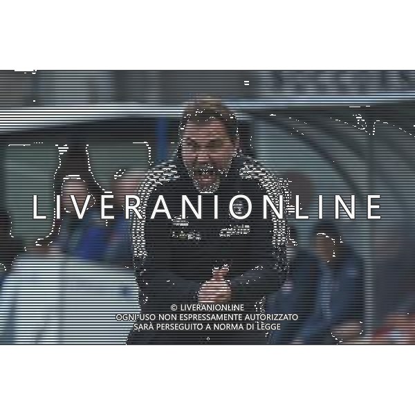 Gabriele Masotti/LMedia - AC Pisa vs US Cremonese - Italian soccer Serie B match 2021/2022 March 13 2022 - Arena Garibaldi Pisa, Italy AC Pisa vs US Cremonese Photo showing: Head coach of Pisa Luca D\'Angelo @Gabriele Masotti/LiveMedia /AGENZIA ALDO LIVERANI SAS