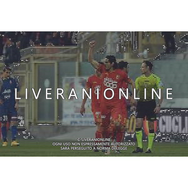 CATANZARO - BARI CAMPIONATO CALCIO SERIE C LEGA PRO 13.03.2022 NELLA FOTO esultanza catanzaro dopo il gol di pasquale fazio ©ROSITO/AGENZIA ALDO LIVERANI SAS