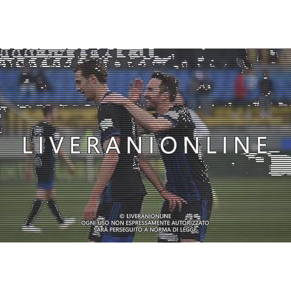 Gabriele Masotti/LMedia - AC Pisa vs US Cremonese - Italian soccer Serie B match 2021/2022 March 13 2022 - Arena Garibaldi Pisa, Italy AC Pisa vs US Cremonese Photo showing: Robert Gucher (Pisa) jokes qith Lorenzo Lucca (Pisa) @Gabriele Masotti/LiveMedia /AGENZIA ALDO LIVERANI SAS