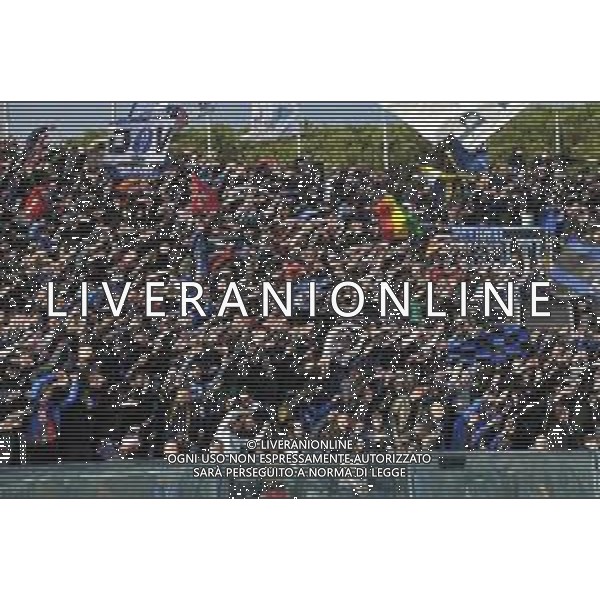 Gabriele Masotti/LMedia - AC Pisa vs US Cremonese - Italian soccer Serie B match 2021/2022 March 13 2022 - Arena Garibaldi Pisa, Italy AC Pisa vs US Cremonese Photo showing: Supporters of Pisa @Gabriele Masotti/LiveMedia /AGENZIA ALDO LIVERANI SAS