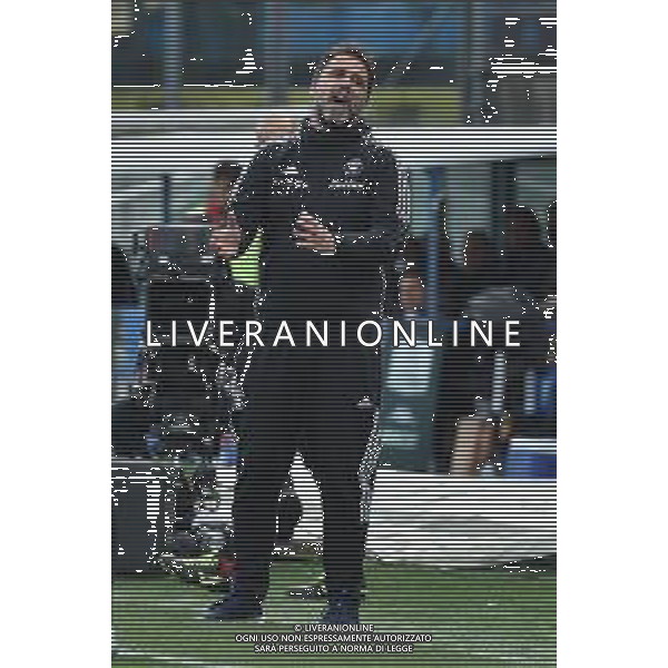 Gabriele Masotti/LMedia - AC Pisa vs US Cremonese - Italian soccer Serie B match 2021/2022 March 13 2022 - Arena Garibaldi Pisa, Italy AC Pisa vs US Cremonese Photo showing: Head coach of Pisa Luca D\'Angelo @Gabriele Masotti/LiveMedia /AGENZIA ALDO LIVERANI SAS