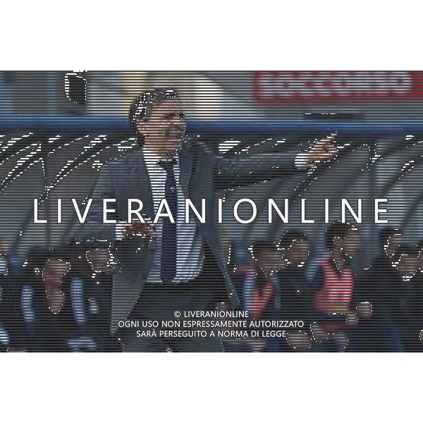 Gabriele Masotti/LMedia - AC Pisa vs US Cremonese - Italian soccer Serie B match 2021/2022 March 13 2022 - Arena Garibaldi Pisa, Italy AC Pisa vs US Cremonese Photo showing: Head coach of Cremonese Fabio Pecchia @Gabriele Masotti/LiveMedia /AGENZIA ALDO LIVERANI SAS