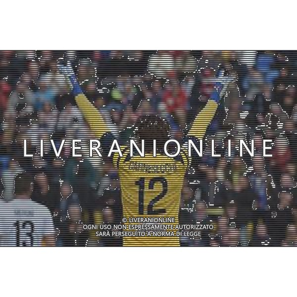 Gabriele Masotti/LMedia - AC Pisa vs US Cremonese - Italian soccer Serie B match 2021/2022 March 13 2022 - Arena Garibaldi Pisa, Italy AC Pisa vs US Cremonese Photo showing: Marco Carnesecchi (Cremonese) @Gabriele Masotti/LiveMedia /AGENZIA ALDO LIVERANI SAS