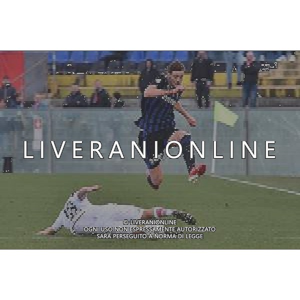 Gabriele Masotti/LMedia - AC Pisa vs US Cremonese - Italian soccer Serie B match 2021/2022 March 13 2022 - Arena Garibaldi Pisa, Italy AC Pisa vs US Cremonese Photo showing: Lorenzo Lucca (Pisa) @Gabriele Masotti/LiveMedia /AGENZIA ALDO LIVERANI SAS