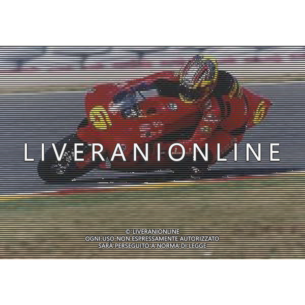 RETROSPETTIVA MIRKO GIANSANTI MOTOCICLISMO NELLA FOTO MIRKO GIANSANTI NELL\'ANNO 2003 AG CONTROLUCE MONZA-AG ALDO LIVERANI SAS
