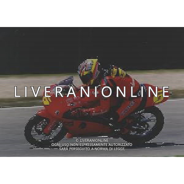 RETROSPETTIVA MIRKO GIANSANTI MOTOCICLISMO NELLA FOTO MIRKO GIANSANTI NELL\'ANNO 2003 AG CONTROLUCE MONZA-AG ALDO LIVERANI SAS