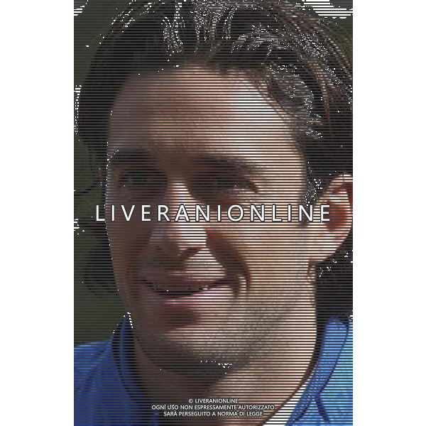 Coverciano (Fi) Allenamento della Nazionale Italiana di Calcio Nella foto: Toni Luca.* Ph Gianni Nucci/Agenzia Aldo Liverani