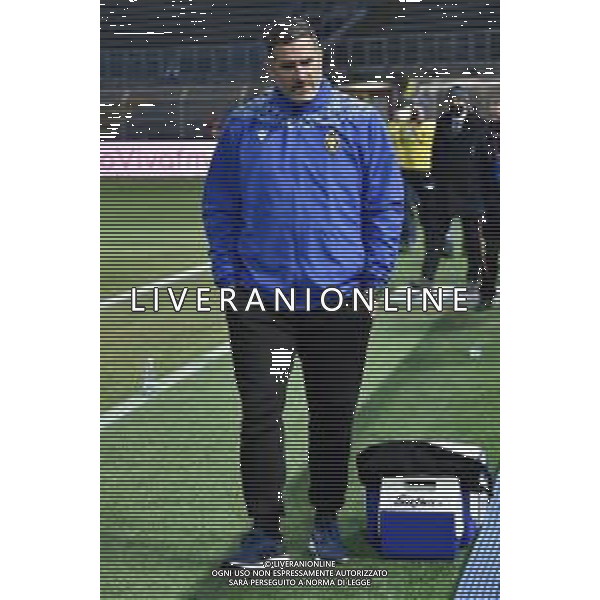 © TVRG Cristiano Lucarelli allenatore Ternana Como vs Ternana Campionato Serie BKT - 30a giornata Como 15-03-2022 Stadio Giuseppe Sinigaglia foto Roberto Garavaglia/ag. Aldo Liverani sas/AGENZIA ALDO LIVERANI SAS