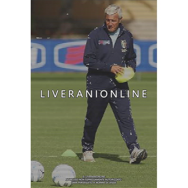 Coverciano (Fi) Allenamento della Nazionale Italiana di Calcio Nella foto: Lippi Marcello.* Ph Gianni Nucci/Agenzia Aldo Liverani