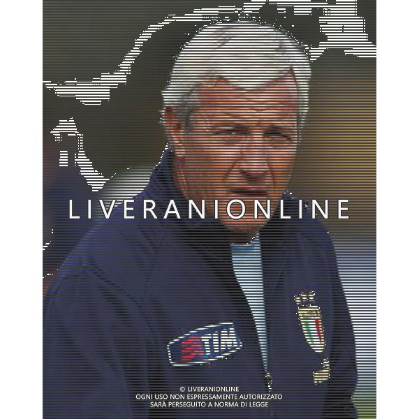 Coverciano (Fi) Allenamento della Nazionale Italiana di Calcio Nella foto: Lippi Marcello.* Ph Gianni Nucci/Agenzia Aldo Liverani