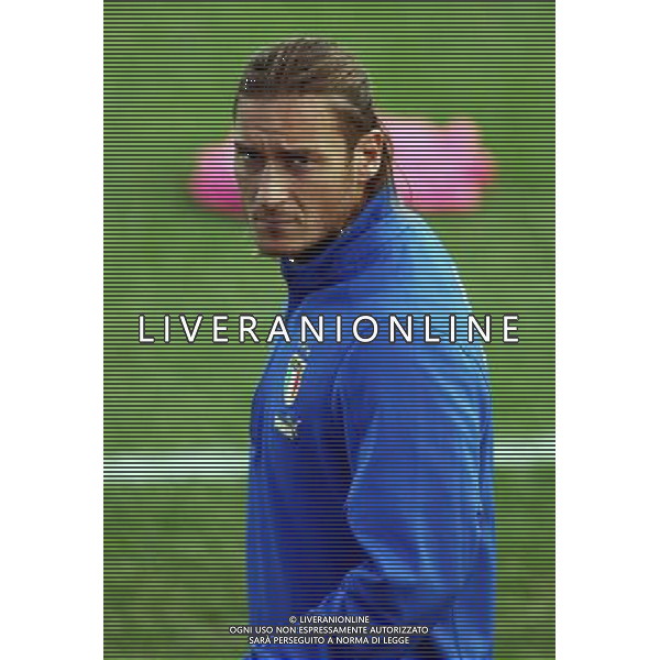 Coverciano (Fi) Allenamento della Nazionale Italiana di Calcio Nella foto: Totti Francesco.* Ph Gianni Nucci/Agenzia Aldo Liverani