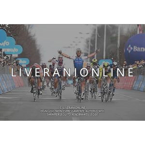 16-03-2022 Milano - Torino; 2022, Quick Step - Alpha Vinyl; 2022, Arkea - Samsic; 2022, Intermarche - Wanty Gobert; 2022, Totalenergie; Cavendish, Mark; Bouhanni, Nacer; Kristoff, Alexander; Sagan, Peter; Rivoli; ©SIROTTI/AGENZIA ALDO LIVERANI SAS