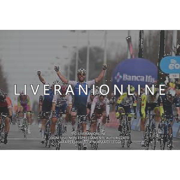 16-03-2022 Milano - Torino; 2022, Quick Step - Alpha Vinyl; 2022, Intermarche - Wanty Gobert; 2022, Totalenergie; Cavendish, Mark; Kristoff, Alexander; Sagan, Peter; Rivoli; ©SIROTTI/AGENZIA ALDO LIVERANI SAS