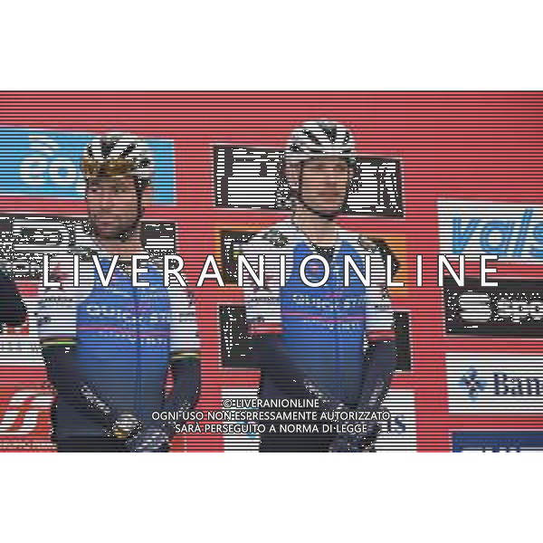 16-03-2022 Milano - Torino; 2022, Quick Step - Alpha Vinyl; Cavendish, Mark; Morkov, Michael; Magenta; ©SIROTTI/AGENZIA ALDO LIVERANI SAS