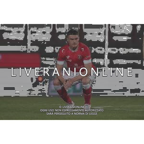 Loris Cerquiglini/LMedia - AC Perugia vs SPAL - Italian soccer Serie B match 2021/2022 March 16 2022 - Stadio Renato Curi Perugia, Italy AC Perugia vs SPAL Photo showing: curado marcos (n.21 perugia calcio) disappointed @Loris Cerquiglini/LiveMedia /AGENZIA ALDO LIVERANI SAS