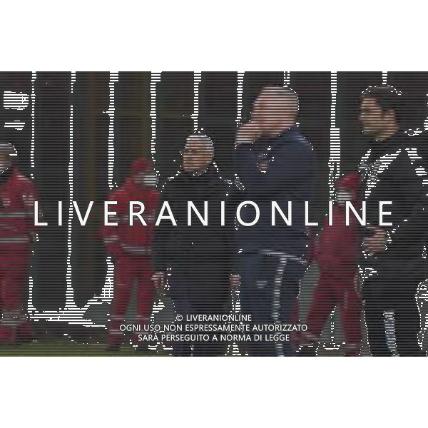 Loris Cerquiglini/LMedia - AC Perugia vs SPAL - Italian soccer Serie B match 2021/2022 March 16 2022 - Stadio Renato Curi Perugia, Italy AC Perugia vs SPAL Photo showing: venturato roberto (coach spal) @Loris Cerquiglini/LiveMedia /AGENZIA ALDO LIVERANI SAS