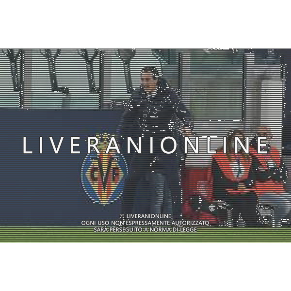 Torino 16.03.2022 Stadio Allianz Stadium ©Alessandro Falzone/Agenzia Aldo Liverani Juventus vs Villareal 8^ di Champions League 2021/2022 Nella foto : Unai Emery ©FALZONE/AGENZIA ALDO LIVERANI SAS