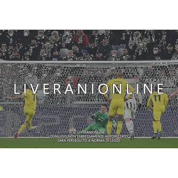 Torino 16.03.2022 Stadio Allianz Stadium ©Alessandro Falzone/Agenzia Aldo Liverani Juventus vs Villareal 8^ di Champions League 2021/2022 Nella foto : gol gerard moreno del 1 0 ©FALZONE/AGENZIA ALDO LIVERANI SAS