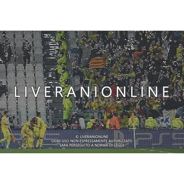 Torino 16.03.2022 Stadio Allianz Stadium ©Alessandro Falzone/Agenzia Aldo Liverani Juventus vs Villareal 8^ di Champions League 2021/2022 Nella foto : esultanza villareal ©FALZONE/AGENZIA ALDO LIVERANI SAS