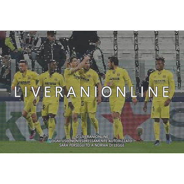 Torino 16.03.2022 Stadio Allianz Stadium ©Alessandro Falzone/Agenzia Aldo Liverani Juventus vs Villareal 8^ di Champions League 2021/2022 Nella foto : esultanza villareal ©FALZONE/AGENZIA ALDO LIVERANI SAS